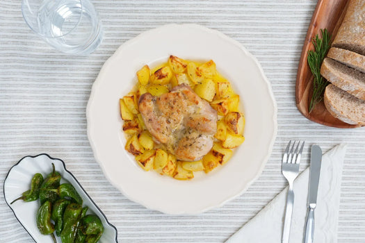 Pollo al ajillo