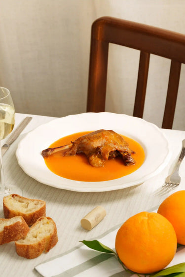 Pato a la naranja