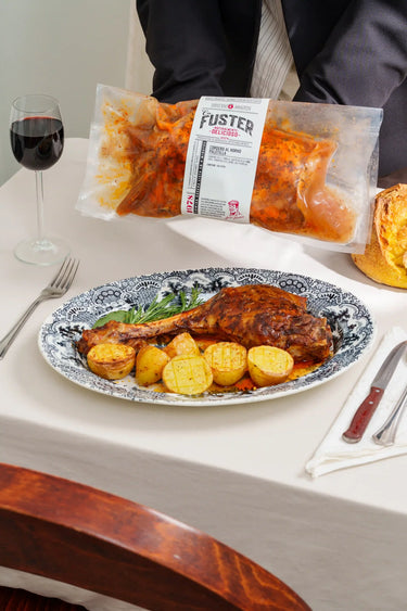 Paletilla de cordero al horno