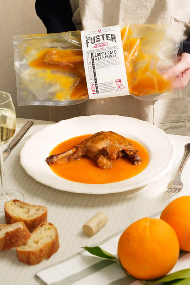 Pato a la naranja
